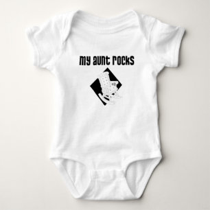 My Aunt Rocks Baby Bodysuit