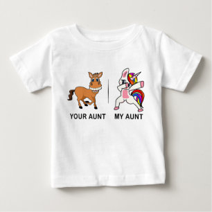 My Aunt Your Aunt Gifts For Auntie Baby T-Shirt