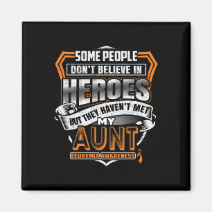 My Aunt's Fight Is My Fight Leukaemia Awareness 2 Magnet