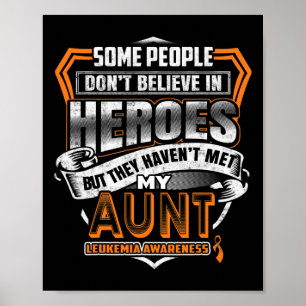 My Aunt's Fight Is My Fight Leukaemia Awareness 2  Poster