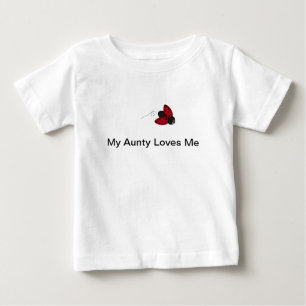 My Aunty Loves Me Baby T-Shirt