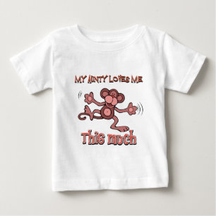 My aunty loves me this much baby T-Shirt