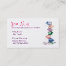 My AVON Business Cards