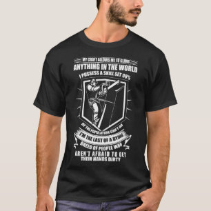 My Awesome Craft Arborist Tree Climber  T-Shirt