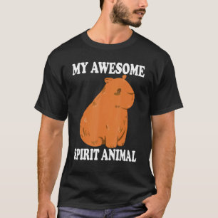 My Awesome Spirit Animal Capybaras  Capybaras Capy T-Shirt