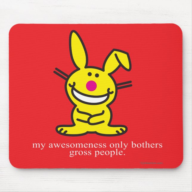 My Awesomeness Mouse Mat (Front)
