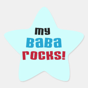 My Baba Rocks Stickers