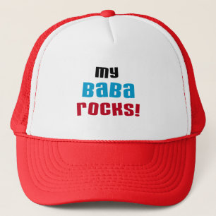 My Baba Rocks T-shirts and Gifts Trucker Hat