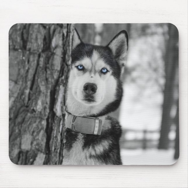 My Baby Blue Eyes Mouse Mat (Front)