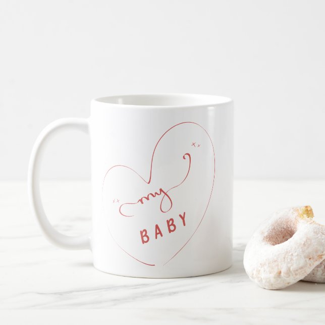 My Baby | Cute  Coffee Mug (With Donut)