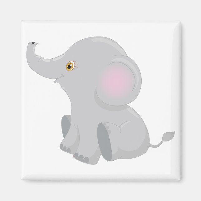 My Baby Elephant Magnet (Front)
