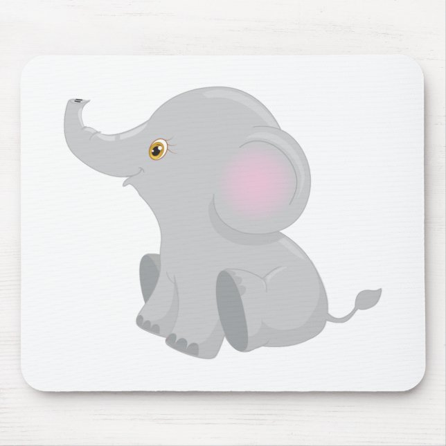 My Baby Elephant Mouse Mat (Front)