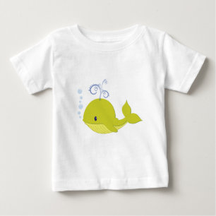 My Baby Green Whale T-Shirt