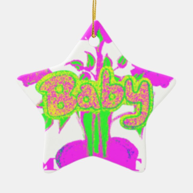 My Baby Hakuna Matata Ceramic Tree Decoration (Front)