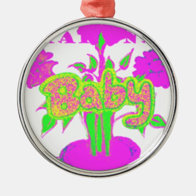 My Baby Hakuna Matata Metal Tree Decoration (Front)
