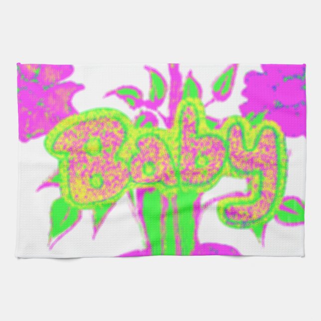 My Baby Hakuna Matata Tea Towel (Horizontal)