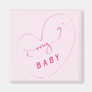 My Baby Magnet Cute Magnet for Couple