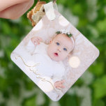 My Baby Photo Custom Key Ring<br><div class="desc">Your baby's photo on a keychain! Upload your own image to create your keychain for yourself or give as a gift to family,  friends,  parents and grandparents! The word love in a check script is featured over your photo.</div>