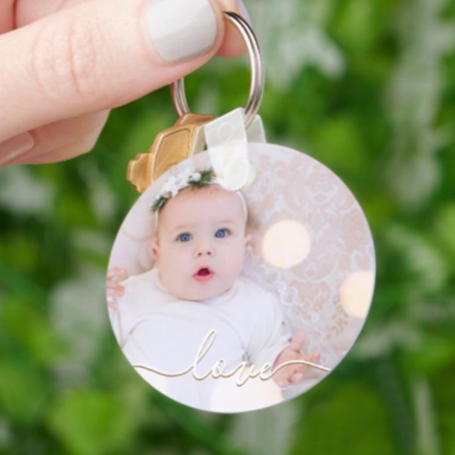 My Baby Photo Custom Key Ring (Creator Uploaded)