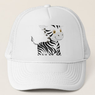 My Baby Zebra Trucker Hat
