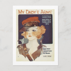 My Baby's Arms Postcard