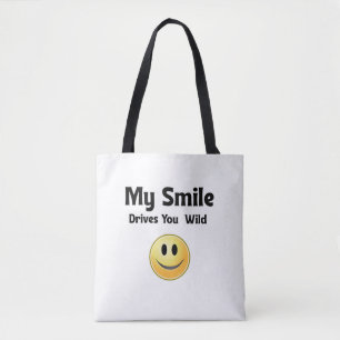My Baby's Smile Teddy Bear Tote Bag