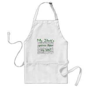 My Bach's worse than my bite! Standard Apron