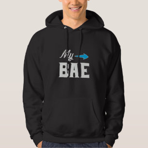 My Bae Couples Matching Valentine's Day Costume Hoodie