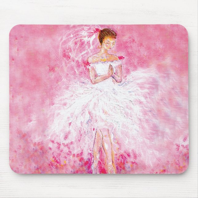My Ballet Dream Wedding Mouse Mat (Front)
