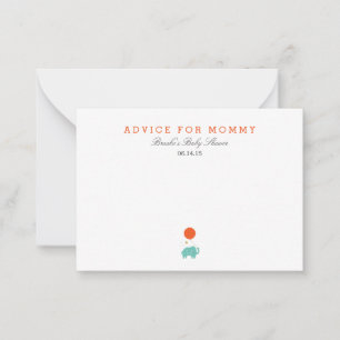 My Balloon   Mummy Advice Cards