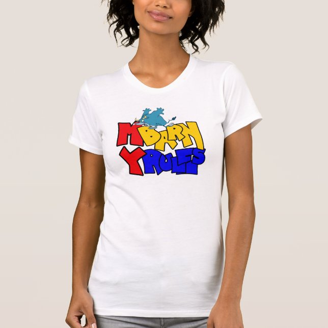 My Barn My Rules Bull T-Shirt (Front)