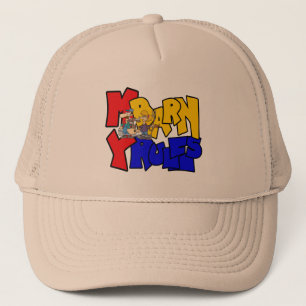 My Barn My Rules Cow Trucker Hat