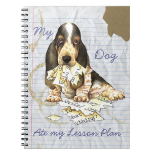 My Basset Ate My Lesson Plan Notebook
