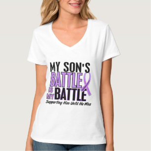 My Battle Too 1 Son Hodgkin’s Lymphoma T-Shirt