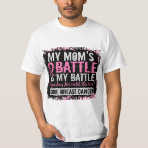 My Battle Too 2 Breast Cancer Mum T-Shirt