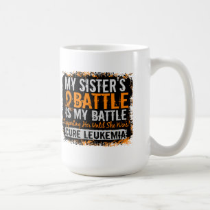 My Battle Too 2 Leukaemia Sister Coffee Mug