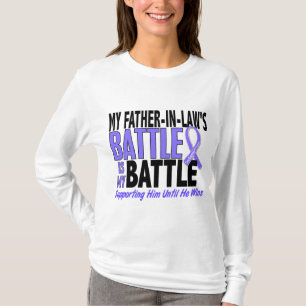 My Battle Too Father-In-Law Oesophageal Cancer T-Shirt