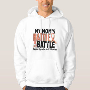 My Battle Too Mum Uterine Cancer Hoodie