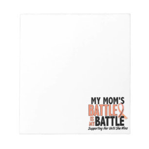 My Battle Too Mum Uterine Cancer Notepad