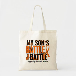 My Battle Too Son Leukaemia Tote Bag