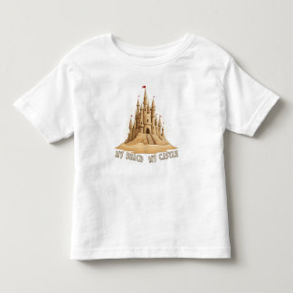 My Beach, My Sandcastle Toddler T-Shirt