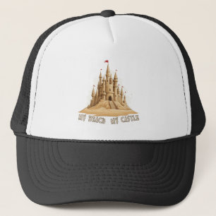My Beach, My Sandcastle Trucker Hat