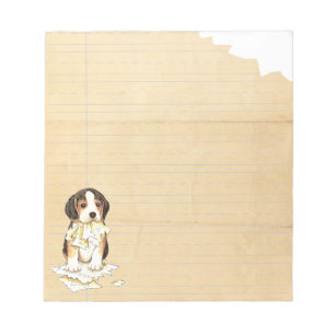 My Beagle Ate My Homework Notepad
