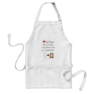 My Beagle Loves Peanut Butter Standard Apron