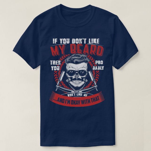 MY BEARD Classic TShirt (Design Front)