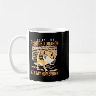 My Bearded Dragon Ate My Homework Reptiles Lizard Coffee Mug