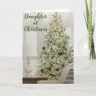 MY BEAUTIFUL DAUGHTER MAKE CHRISTMAS MERRIER CARD