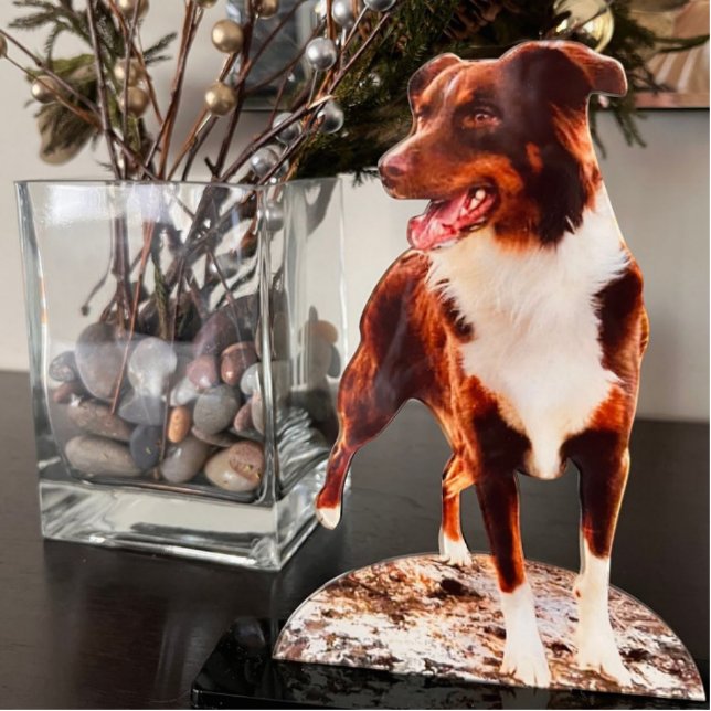 My Beautiful Dog Custom Cut Out Photo Sculpture (Front)