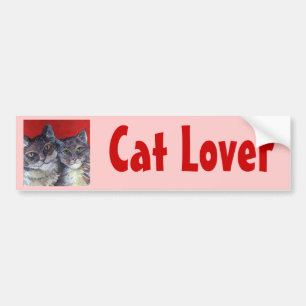 My Beautiful Tabby Cats Bumper Sticker