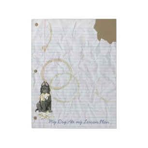 My Belgian Sheepdog Ate My Lesson Plan Notepad